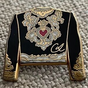 Christian LaCroix. 
Vintage 1990’s enameled pin by